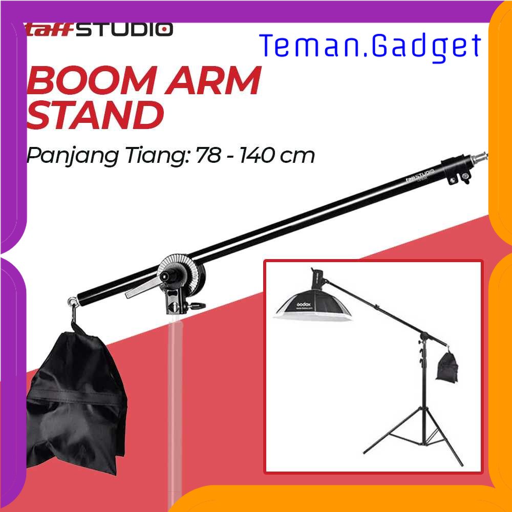 TG - KMR TaffSTUDIO Video Boom Arm Stand Bracket Lampu Foto Studio - SB36WE