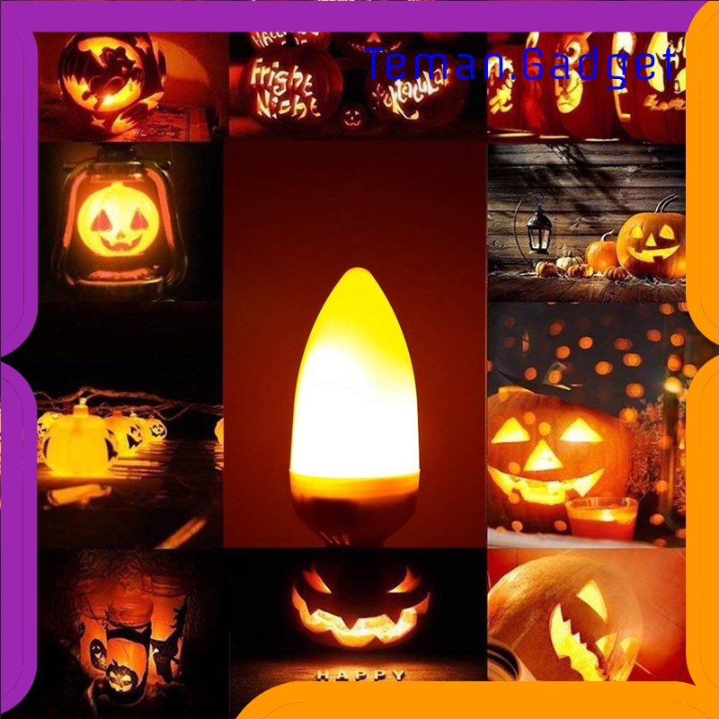 TG - LMP JSEX Lampu Bohlam LED Api Flickering Candle Light E27 Warm White 3W - CB2