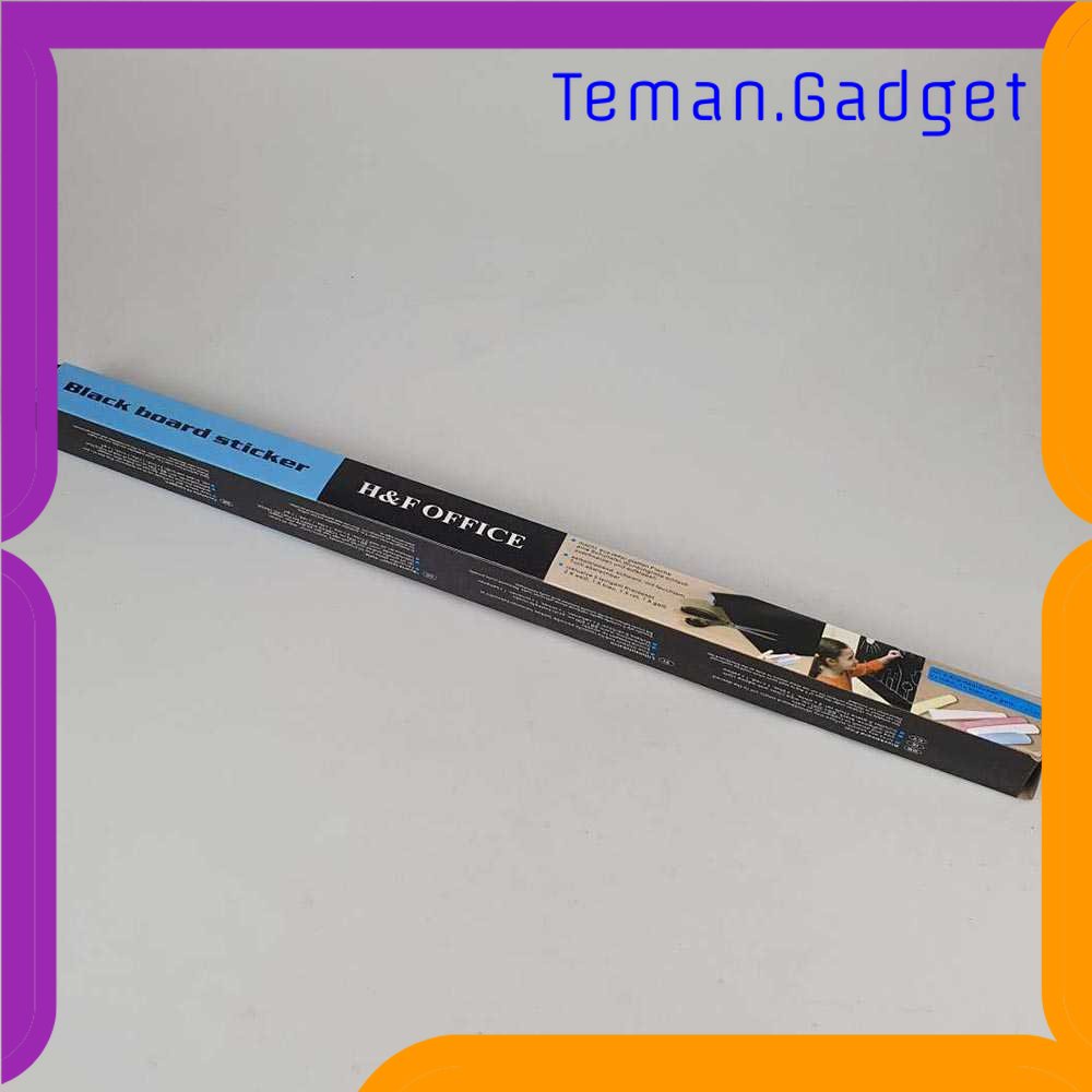 TG - ATK H&amp;F Stiker Dinding Papan Tulis Kapur Flexible 200 x 60 cm - 513