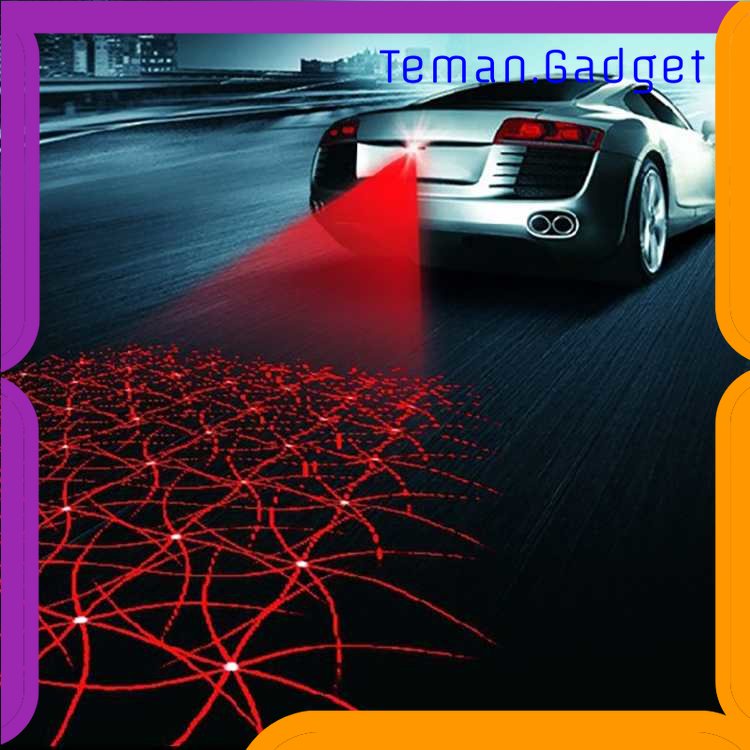 TD - OTO Lampu Kabut Mobil Foglamp LED Waterproof 650 nm Red Laser - WL001