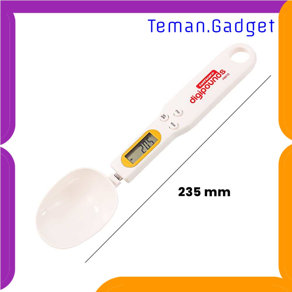 TG - DPR Taffware Digipounds Sendok Ukur Digital Dapur 500g Akurasi 0.1g - HM10