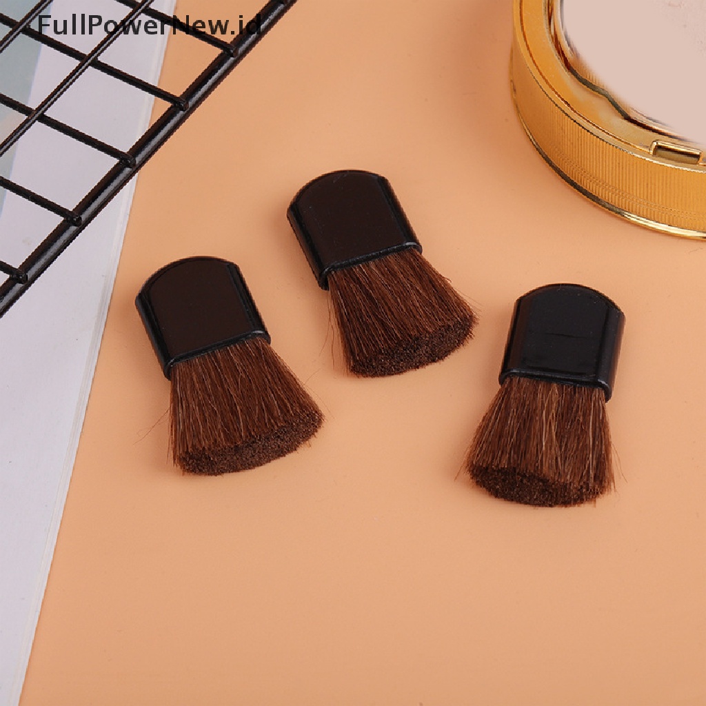 Power 10Pcs Set Kuas Makeup Profesional Mini Flat Blusher Brush Make up Kosmetik ID