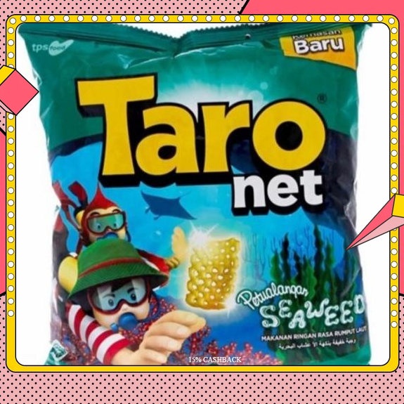 

TARO NET 8gr MINI SEAWEED BARBEQUE BBQ CEMILAN ANAK GROSIR MURAH MAKANAN RINGAN BINGKISAN ULTAH BIRTHDAY PARSEL HAMPERS PARCEL ULANG TAHUN KERIPIK 8 9 GRAM