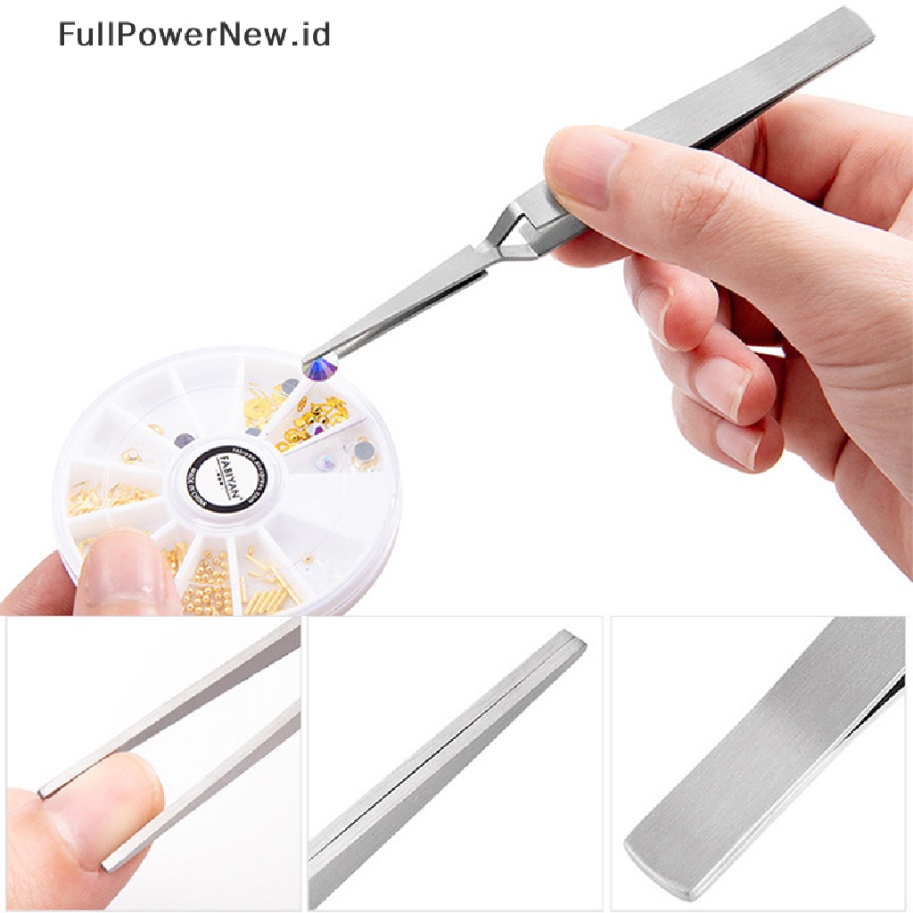 Power Stainless Steel Klip Kuku Curve Pincher UV Gel Penjepit Pembentuk Kuku Manicure ID