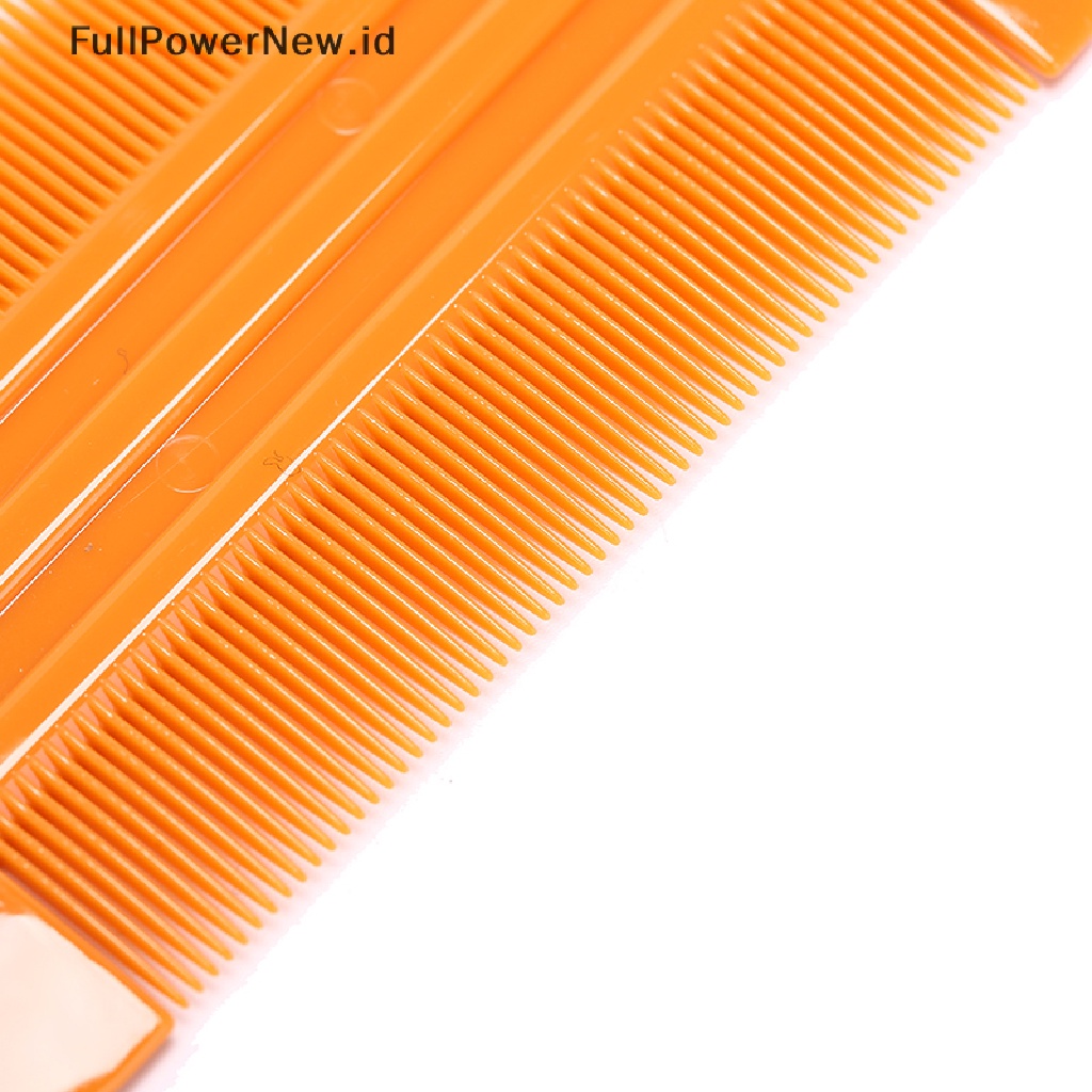 Power Gagang Plastik Sisir Kutu Kepala Dua Sisi Sisir Rambut Kutu Kutu nit hair combs ID