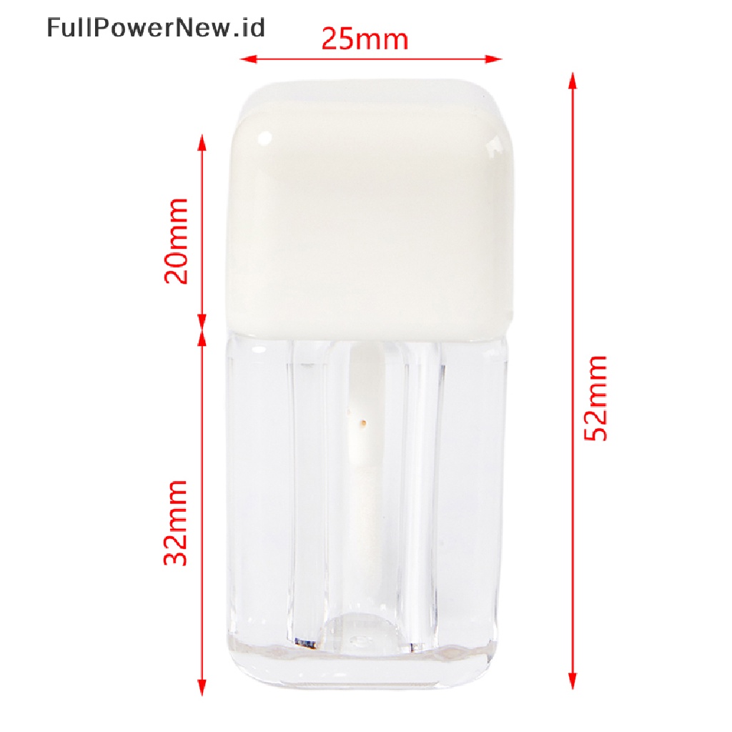 Power 5ml Botol Lucu Tabung Lip Gloss Kosong Lips Balm Botol Wadah Tabung Lipgloss ID
