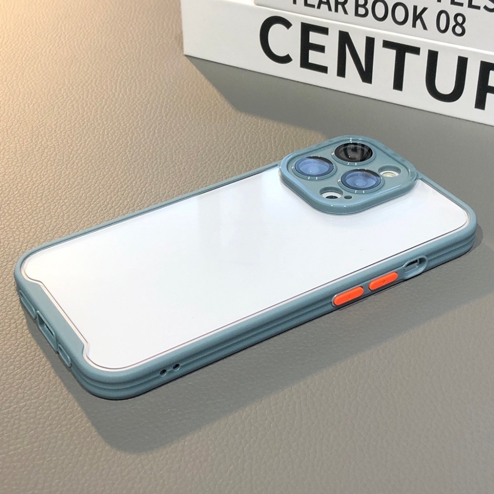 IPHONE Casing Transparan Untuk Iphone11 12 13 Pro Max Dengan Lensa Film Casing Iphone14 Pro Max14 Plus Pelindung Kamera Clear Cover