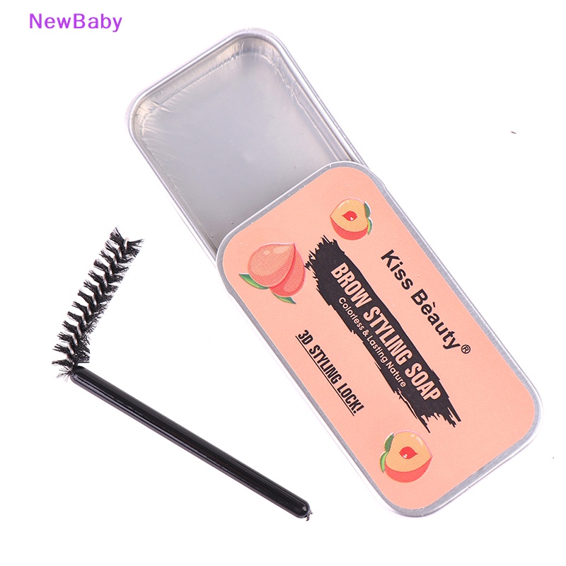 Newbaby Sabun Alis Lilin Gel Brow Styling Long Lasg Makeup Shaping Brush Eye Brow ID