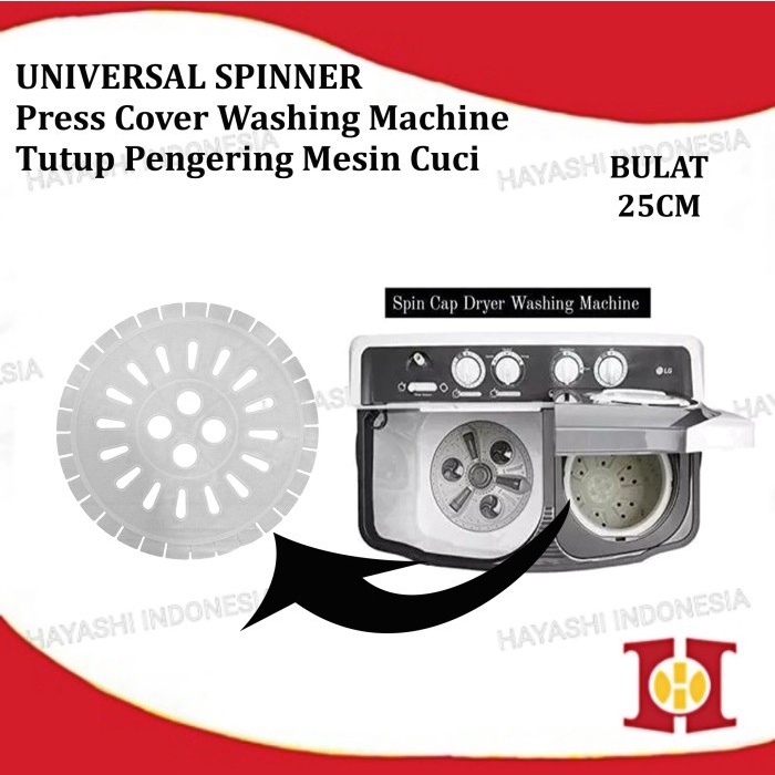 Tutup Tabung Pengering Mesin Cuci Dryer Washing Machine Spinner Spin - 5pcs