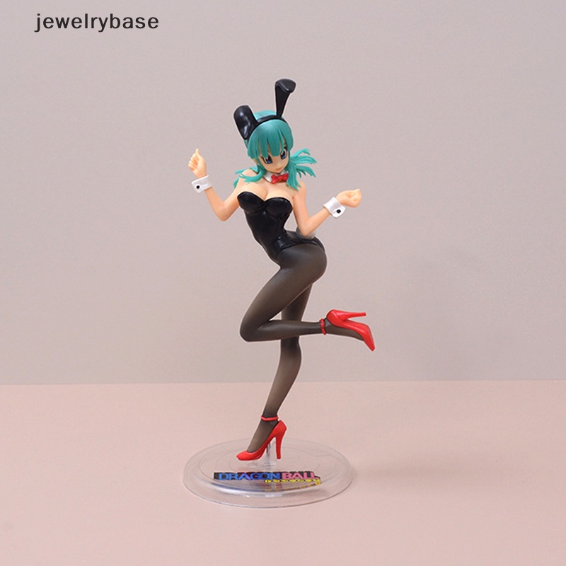 [jewelrybase] 20cm Dragon Ball Z Bulma Sexy Kelinci Gadis Anime Boneka Action Figure PVC Model Mainan Butik