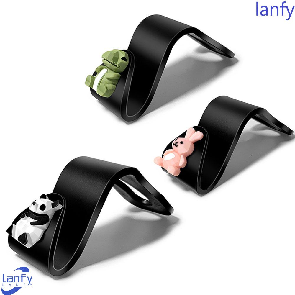 Lanfy Pengait Belakang Kursi Mobil Universal Tahan Lama Gaya Geometri Aksesoris Mobil Animals Interior Accessories Back Seat Hook