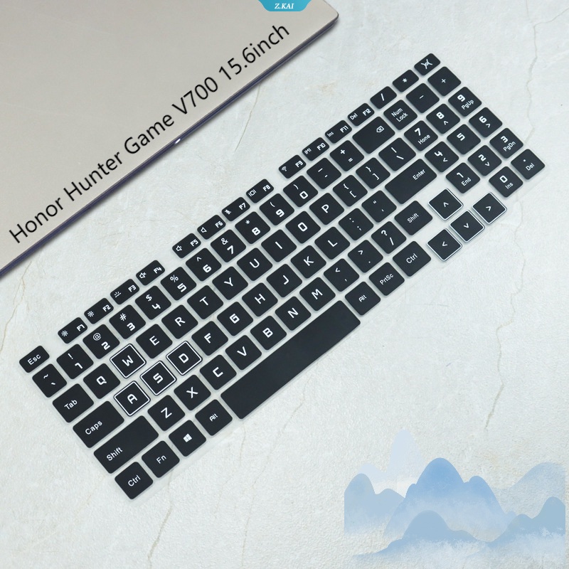 Film Pelindung TPU Keyboard Laptop Tahan Air Untuk Honor Hunter Game V700 15.6inch Hunter Light Chase FR Keyboard Laptop Silicone Cover Film Tahan Debu [ZK]