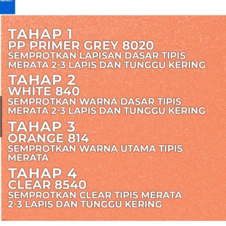 SOLID COLOURS DITON Spray Paint Acrylic Lacquer Paint Pilox Pilok Cat Semprot - 814 ORANGE (300cc / 300ml)