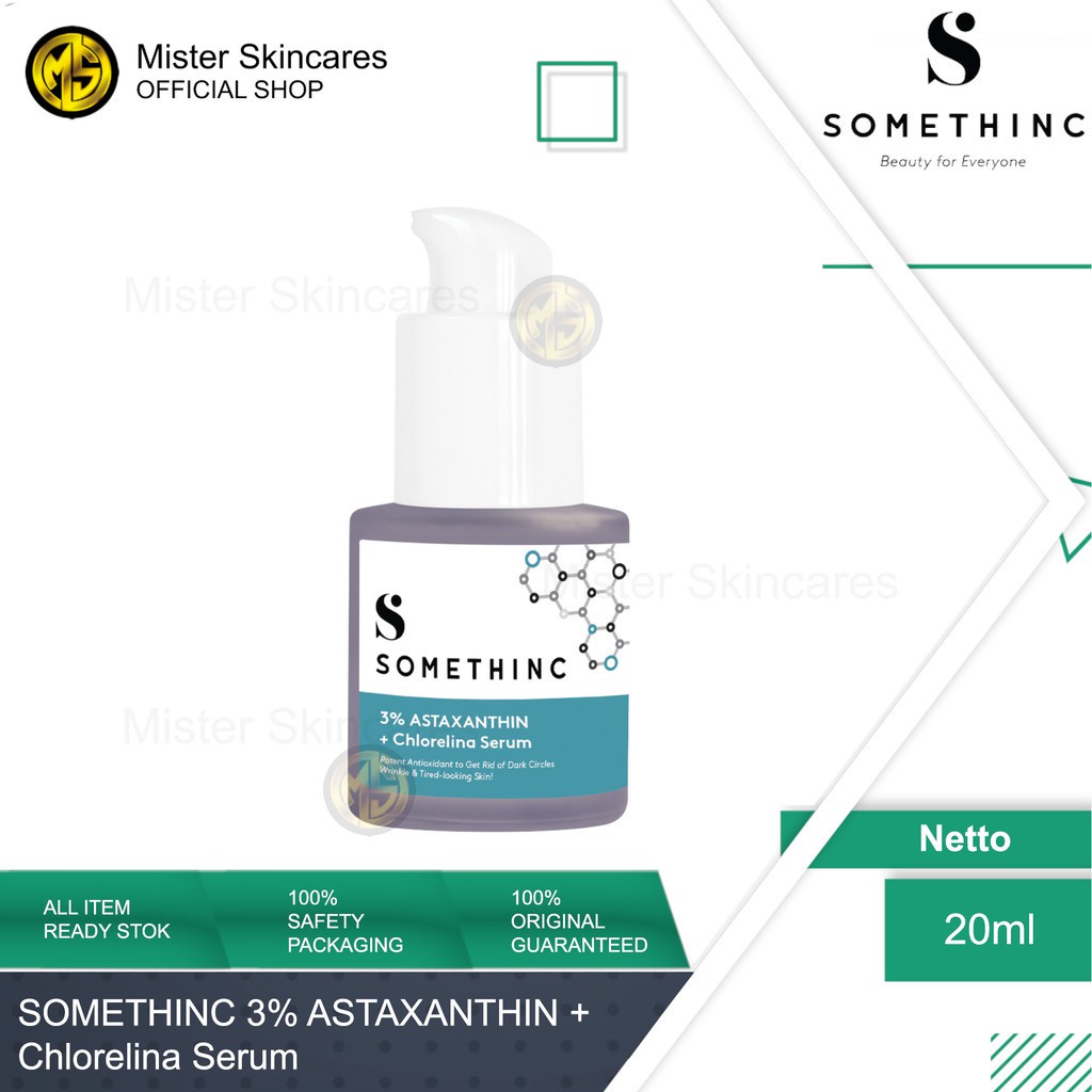 SOMETHINC 3% Astaxanthin + Chlorelina Serum 20ml