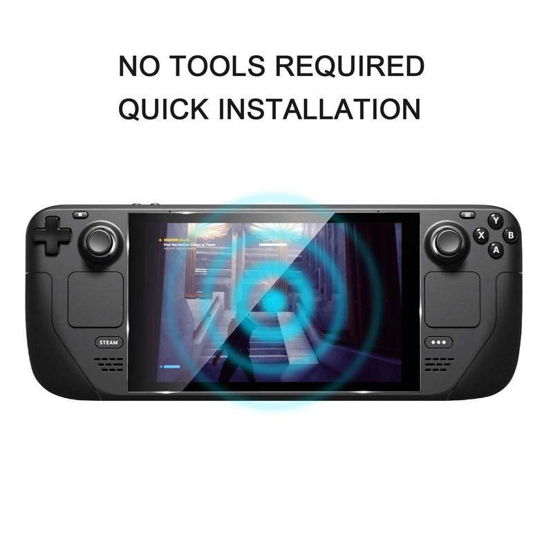 Untuk Steam Deck Blu ray Tempered Glass Screen Film Pelindung HD Anti Gores Screen Guard