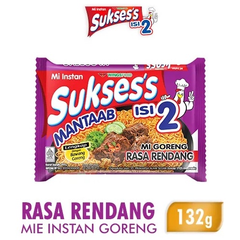 

MIE SUKSESS ISI 2 GORENG RENDANG 132gr MI INSTANT SPECIAL SUKSES GROSIR MURAH DUS MAKANAN RINGAN CEMILAN ANAK KOS INSTAN WINGSFOOD SUKSES'S BANDUNG