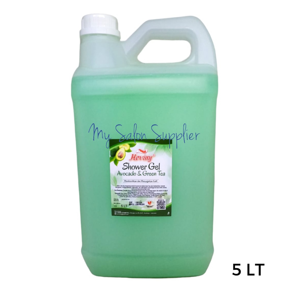 Heviny Shower Gel 5L / Sabun Mandi / Body Wash