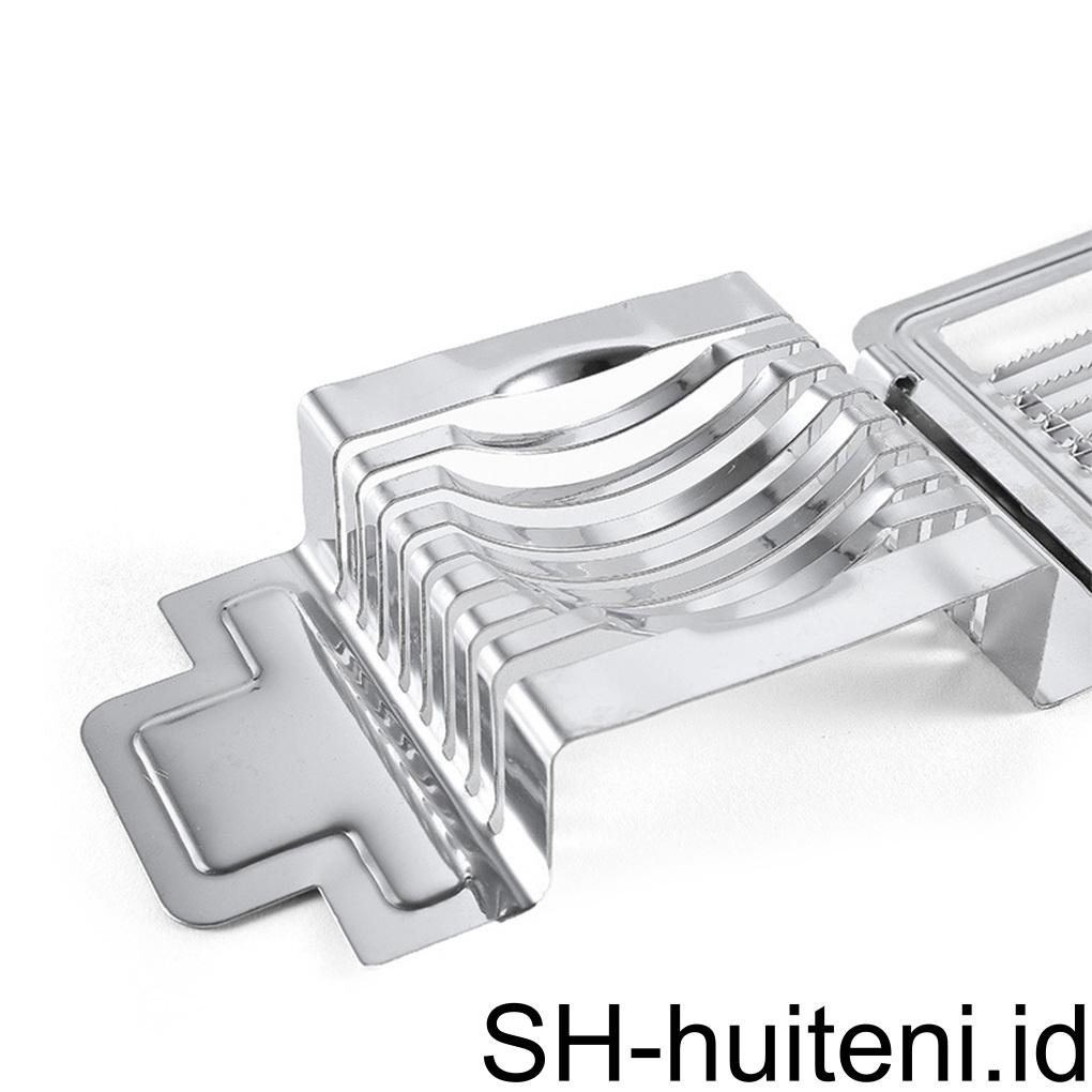 1pc Baru Pemotong Telur Dapur Rumah Portabel Kawat Stainless Steel Egg Slicer Untuk Telur Rebus Keras Alat Dapur Gadget Aksesoris