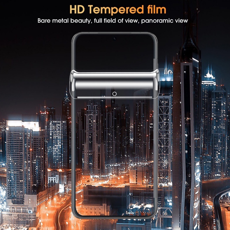 3pcs Film Hidrogel Definisi Tinggi Tipis Sensitif Tahan Kotoran Universal Tahan Debu Pelindung Layar Transparan Untuk Huawei P60/P60 Pro/P60 Art