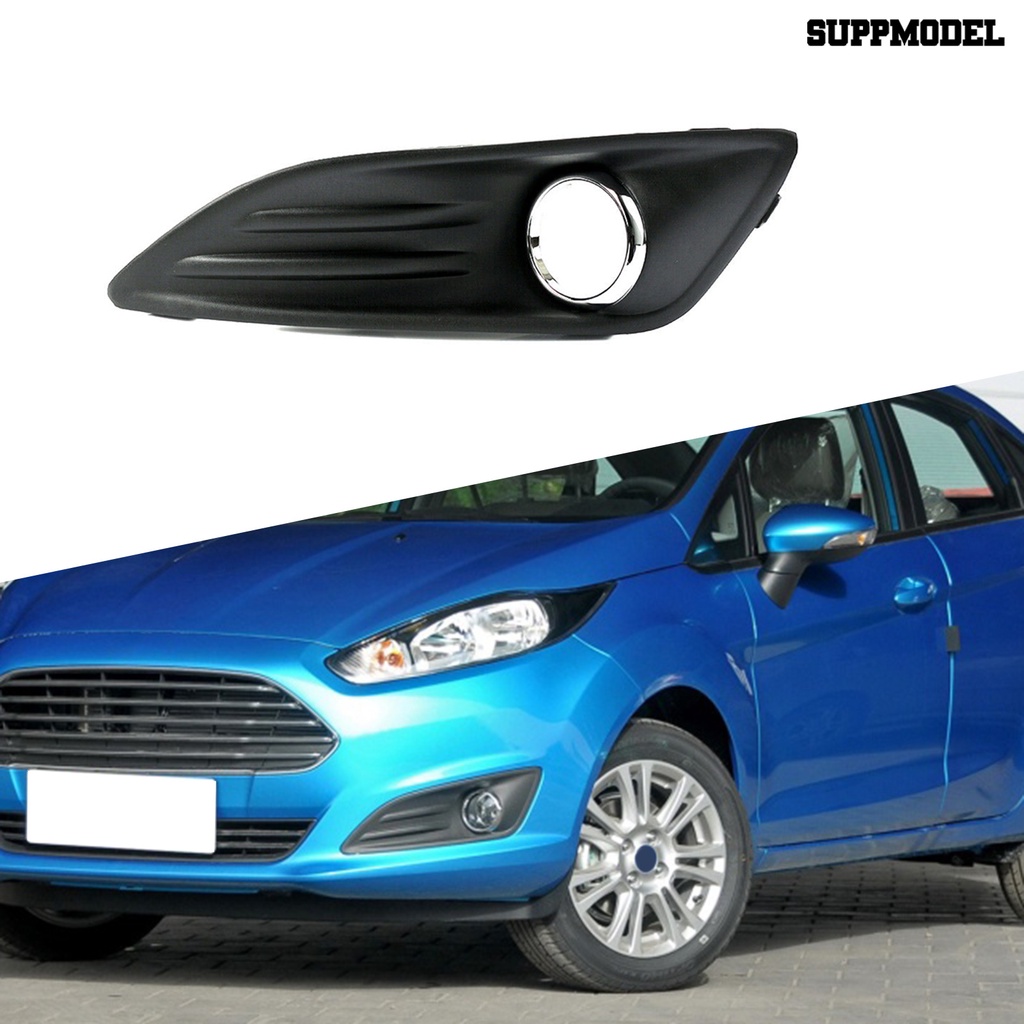 [SM Otomatis] 1Pc Grille Tahan Air Tahan Korosi Bagian Modifikasi Kiri/Kanan Grill Mobil Untuk Ford Fiesta 13-17