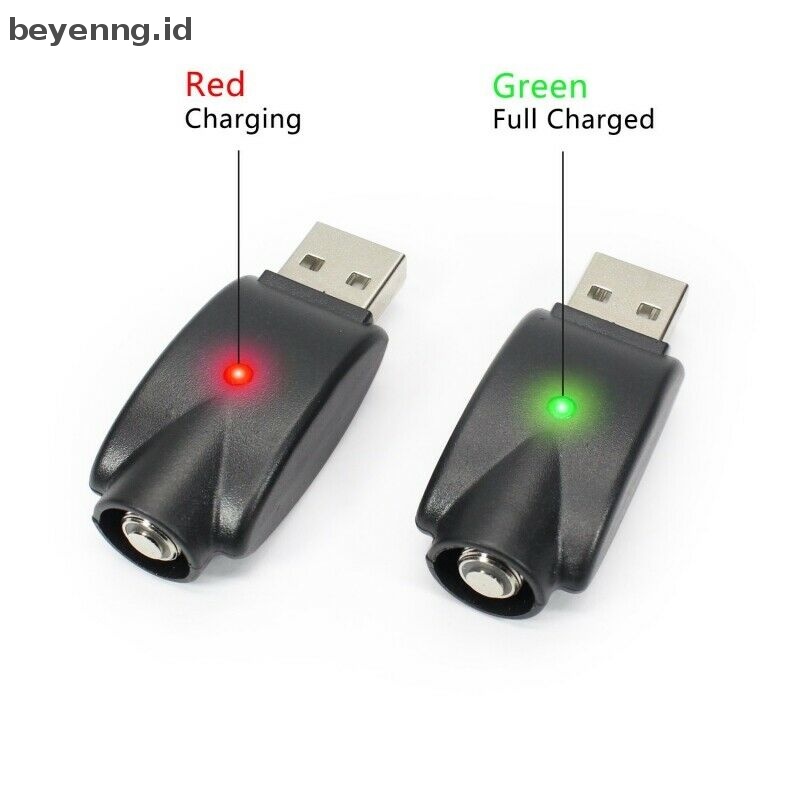 Beyen Adaptor Charger USB LED Untuk 510benang Elektronik Vape1 Pen ID