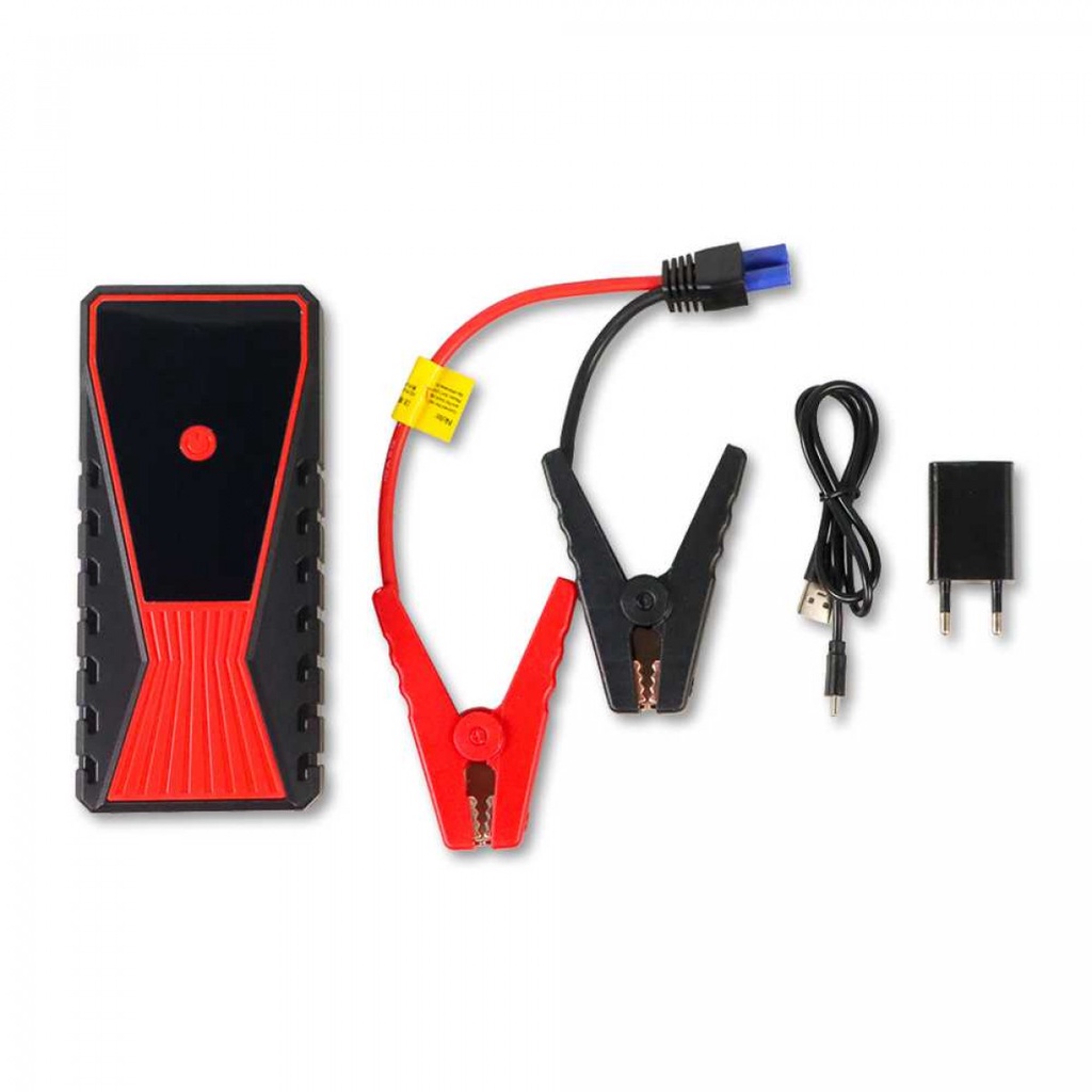 Jumper Aki Jump Starter Mobil Mogok Power Bank Senter USB 12V 6000mAh JX57Pro