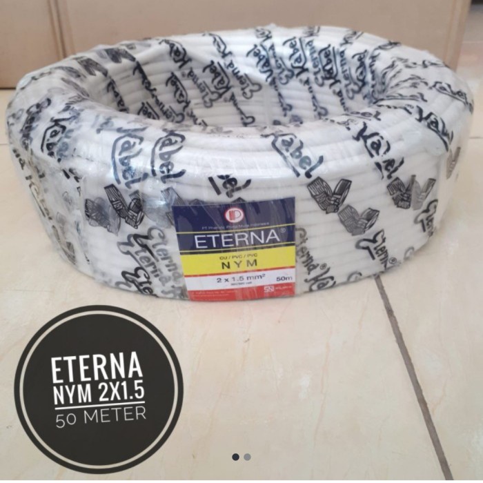 kabel eterna nym 2x1.5 50m