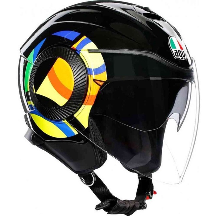 AGV Orbyt Sun & Moon Black