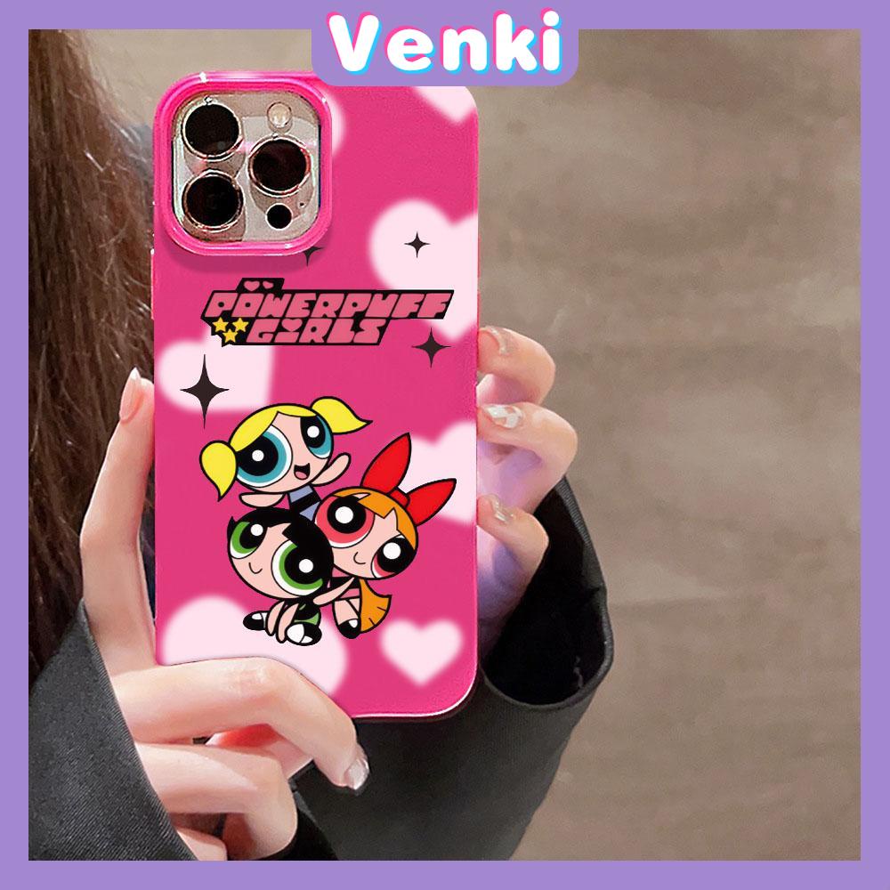 VENKI - For iPhone 11 iPhone Case Black Glossy TPU Soft Case Shockproof Protection Camera Cute Cartoon Character Compatible with iPhone 14 13 Pro max 12 Pro Max xr xs max 7 8Plus