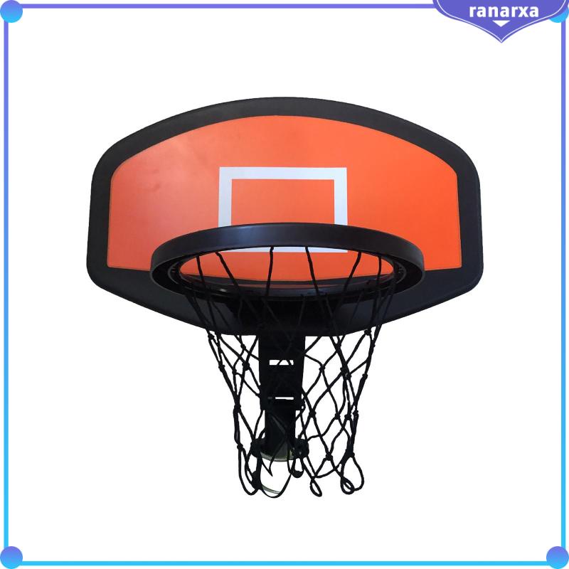 [Ranarxa] Trampoline Basket Hoop Basket Goal Trampolin Aksesoris Trampolin Tempel Backboard Basket Untuk Indoor, Taman, Bermain, Anak-Anak