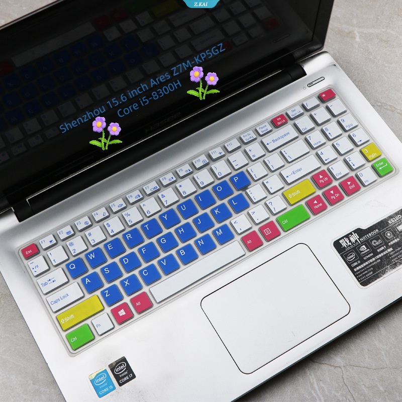 Cover Keyboard Komputer Untuk Shenzhou 15.6 Inch Ares Z7M-KP5GZ Core I5-8300H Lembut Dan Nyaman Silikon Pelindung Kulit Film TPU Transparan Film Silicone Cover Pelindung [ZK]