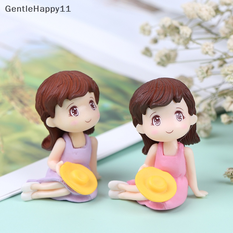 Gentlehappy Dekorasi Miniatur Pasangan Sweety Lovers Patung Taman Ornamen id