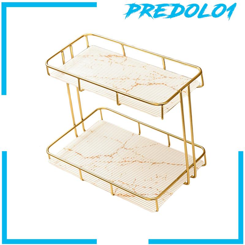 [Predolo1] Stand Organizer Meja Display Serbaguna Untuk Meja Dapur Kamar Mandi