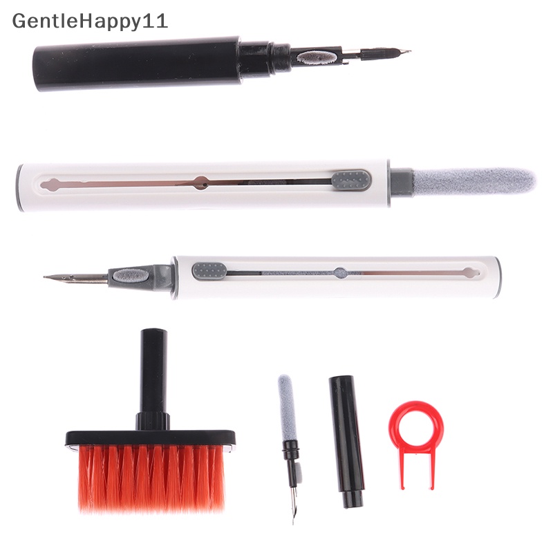 Gentlehappy 1Set Kit Kuas Pembersih Keyboard Komputer Pena Pembersih Earphone Untuk Headset iPad id