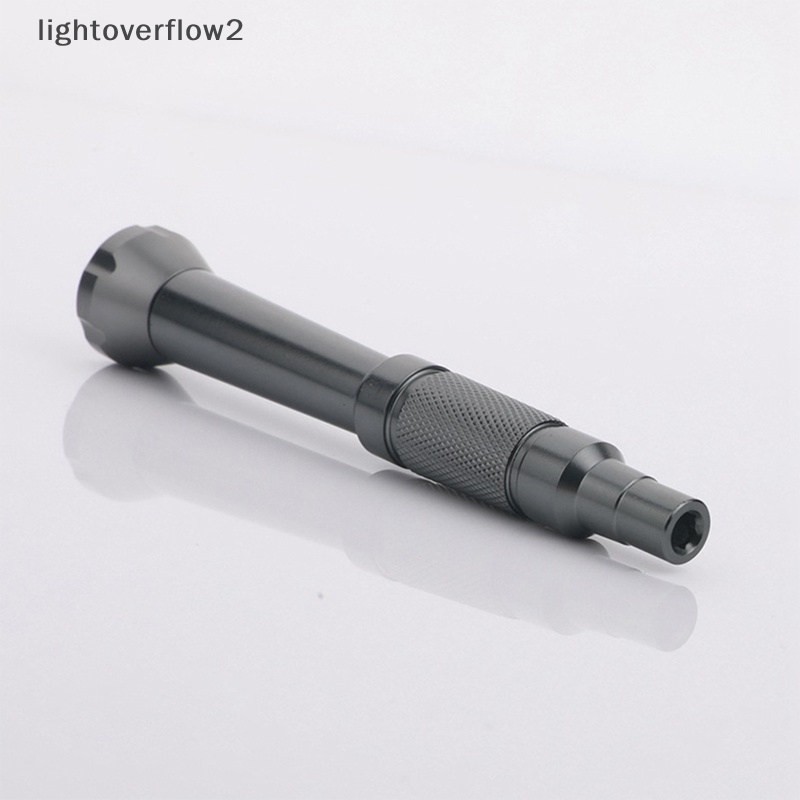 [lightoverflow2] Gagang Obeng Presisi Untuk Mata Shank 4mm Screw Driver Holder Hand Tool [ID]