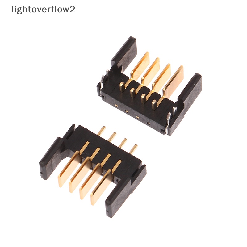 [lightoverflow2] 1pc Konektor Laptop 4Pin Pitch 2.0mm Holder Klip Slot Kontak Colokan Male and Female [ID]