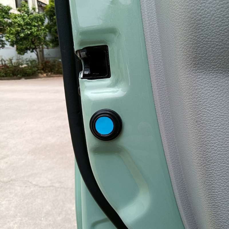 Sun Mobil Pintu Anti-Tabrakan Silikon Pad Pelindung Anti-knock Lock Stiker Gasket Peredam Kedap Suara Aksesoris Mobil1