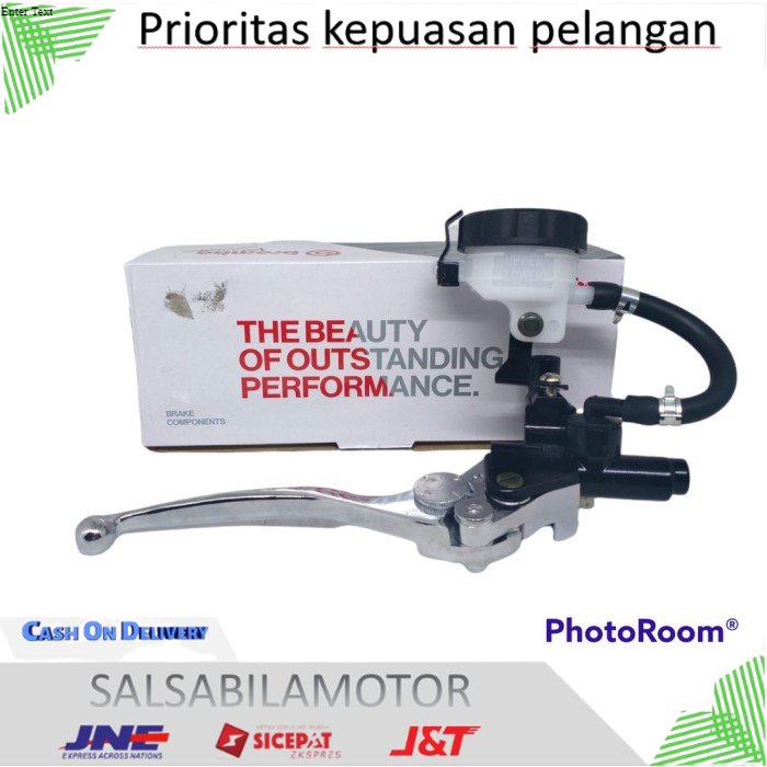 master rem brembo handle rem brembo tabung big universal - Abu-abu