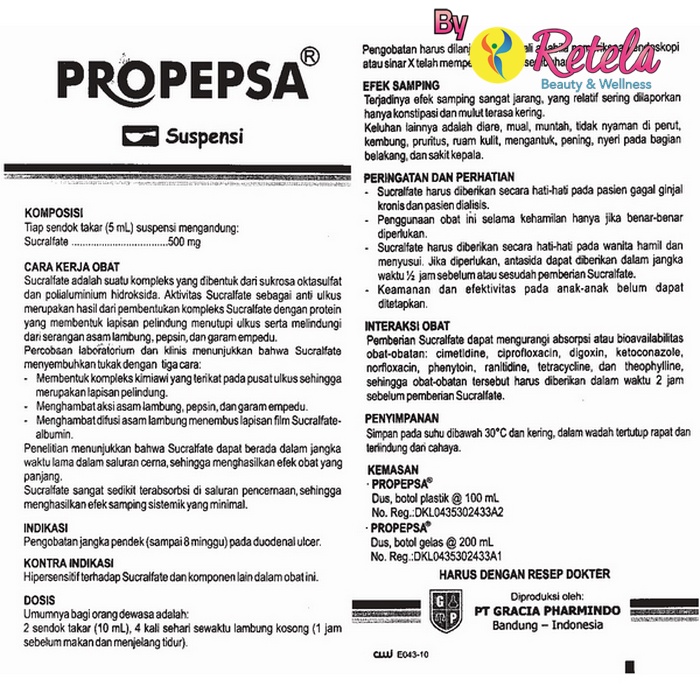 Propepsa SYRUP 100 ml