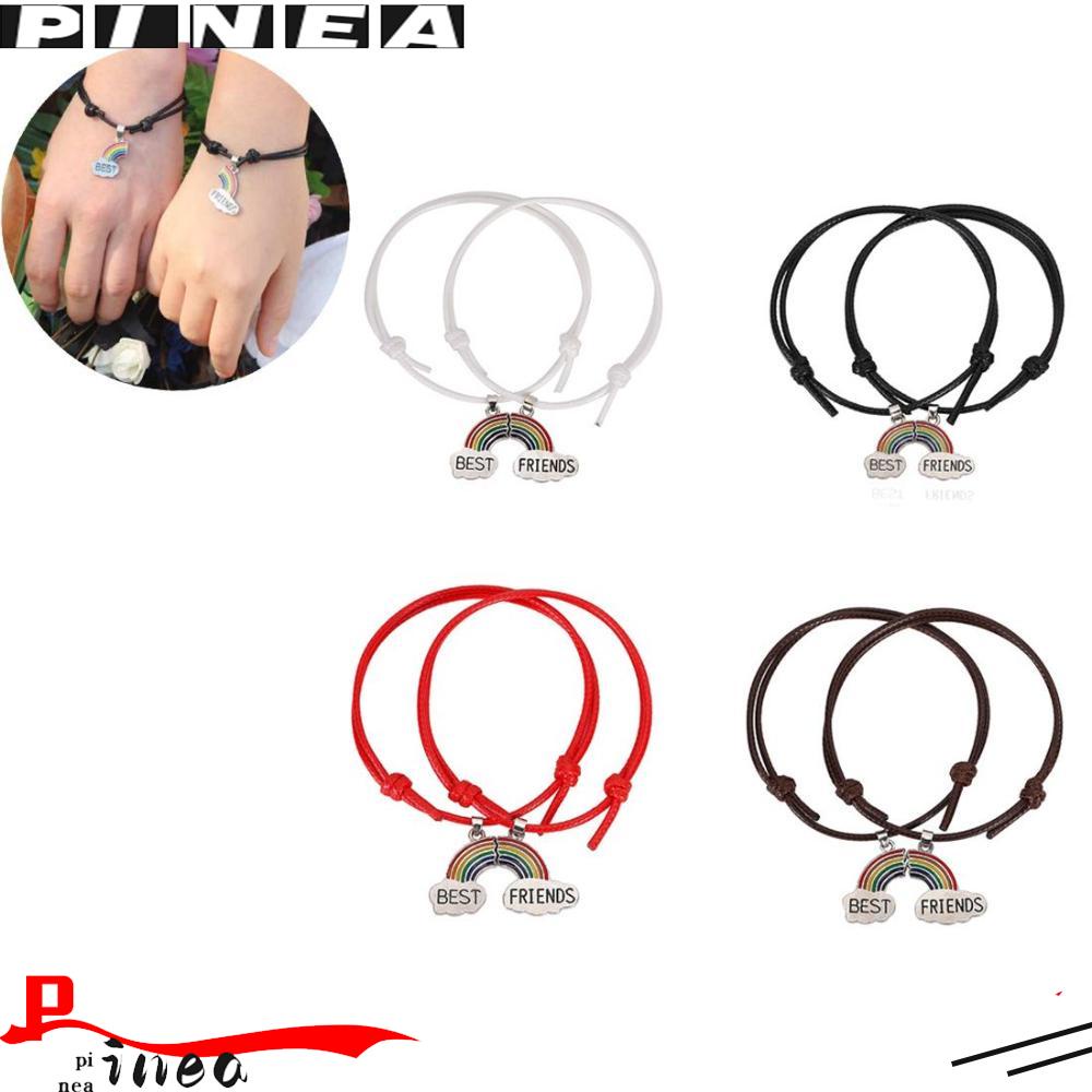 Nanas Pelangi Best Friend Gelang Tangan Pria Dan Wanita Perhiasan Adjustable