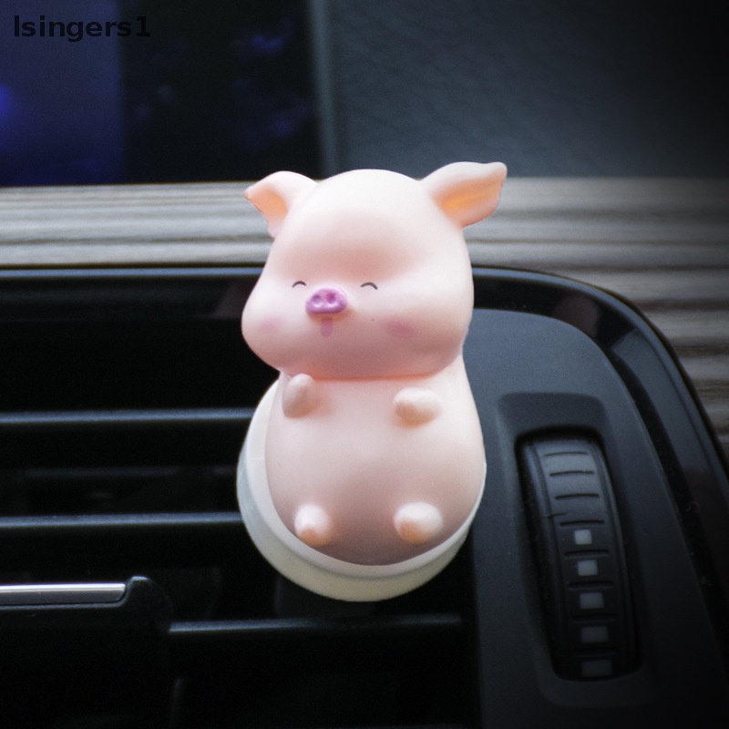[lsingers1] Pengharum Ruangan Mobil Babi Lucu Dekorasi Outlet Ac Interior Mobil Klip Clip Aksesoris Butik