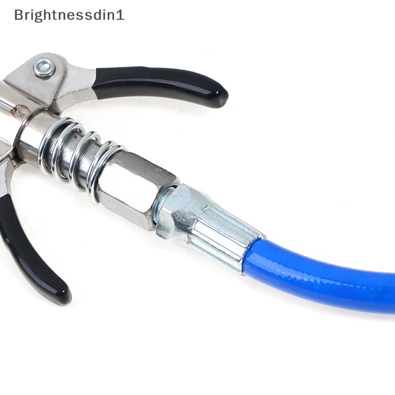 [Brightnessdin1] Heavy-duty Quick Release Grease Gun Coupler Dua Tekan Mudah Didorong Aksesoris Butik