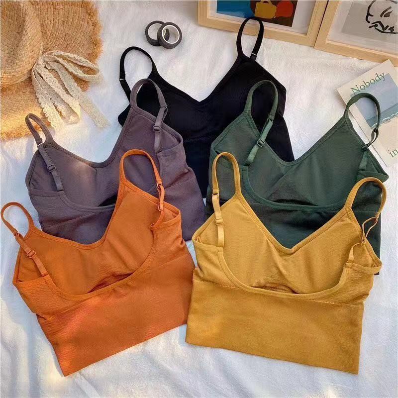 Sports Bra BH Olahraga Yoga Push Up Wanita Seamless Premium Import Fashion Korea