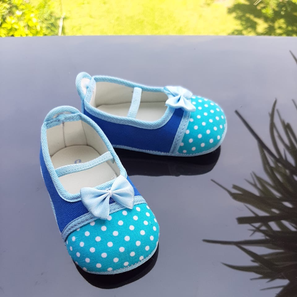 PRP02 Sepatu Anak Perempuan Prewalker Pita Premium 0-11 Bulan