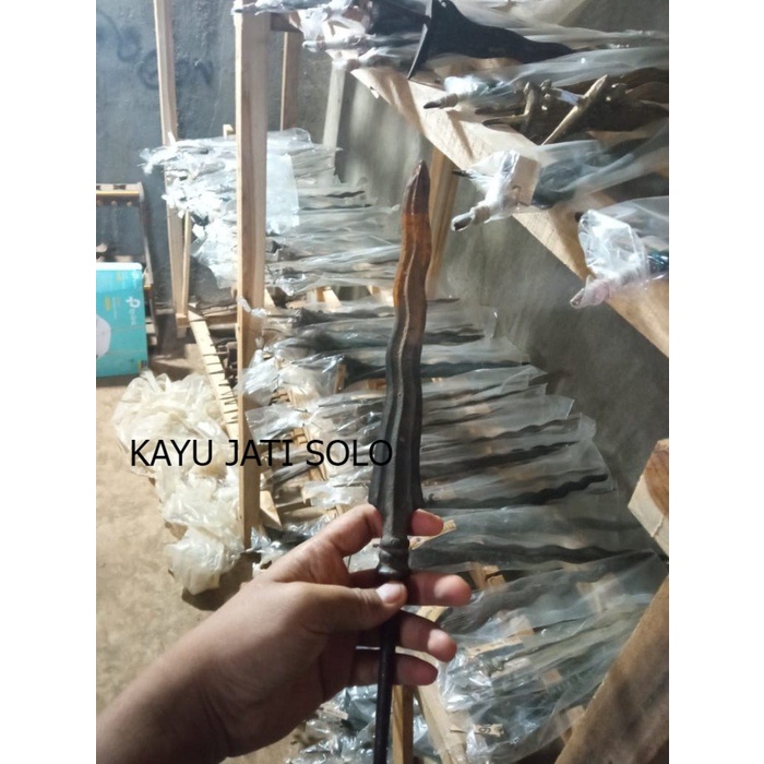 pusaka tombak pleret luk 7 KJM1122