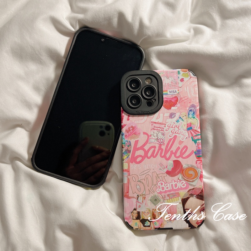 IPHONE Kompatibel Untuk Iphone14 13 12 11 Pro Max X XR Xs Max7 8 6 6s Plus SE 2020 2023 Gaya Anak Perempuan Fashion Girl Pattern Phone Case Back Cover