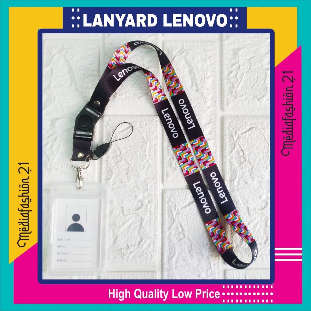 

LENOVO Lanyard Tali Gantungan ID Card Free Strap Gantungan HP/Flashdisk