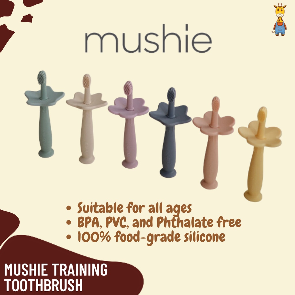 Mushie Flower Training Toothbrush