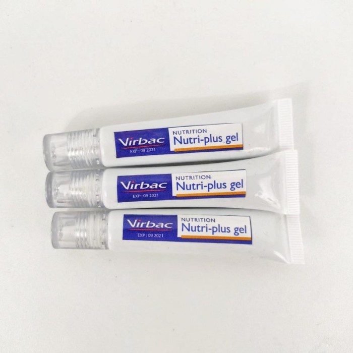 Nutriplus gel 15gr vitamin kucing imun nutri plus gell cat virbac