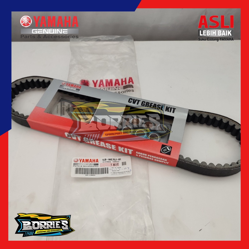 VBELT V-BELT KIT XEON KARBU RC GT AEROX 125 ORIGINAL YGP 1LB-WE76J-01